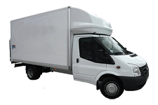 Van Hire Lancashire - Ford Luton Box Tail Lift - Van hire Lancashire