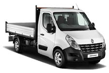 Van Hire Lancashire - White 3.5 Tonne Folkestone Tipper Transit - Van hire Lancashire
